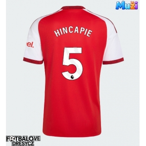 Arsenal Piero Hincapie #5 Domácí Dres 2026-27 Krátký Rukáv